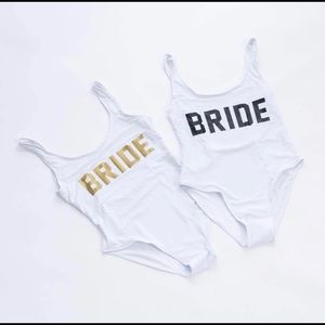 Bride One Piece Swimsuit